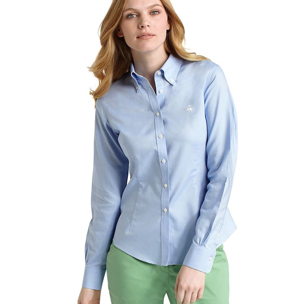 New Brooks Brothers Light Blue Women’s Shirt